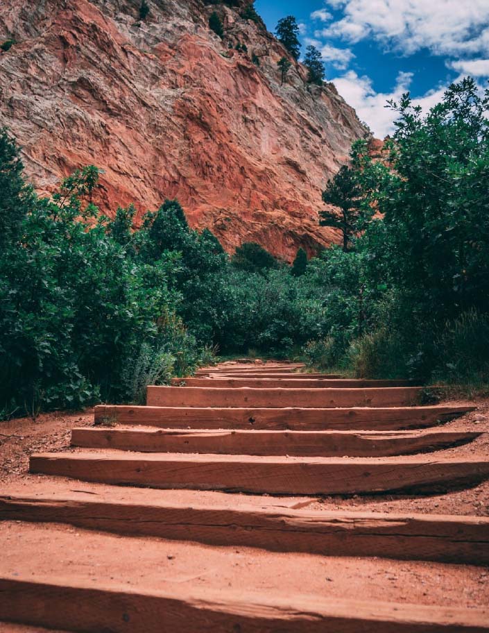 trailhead steps