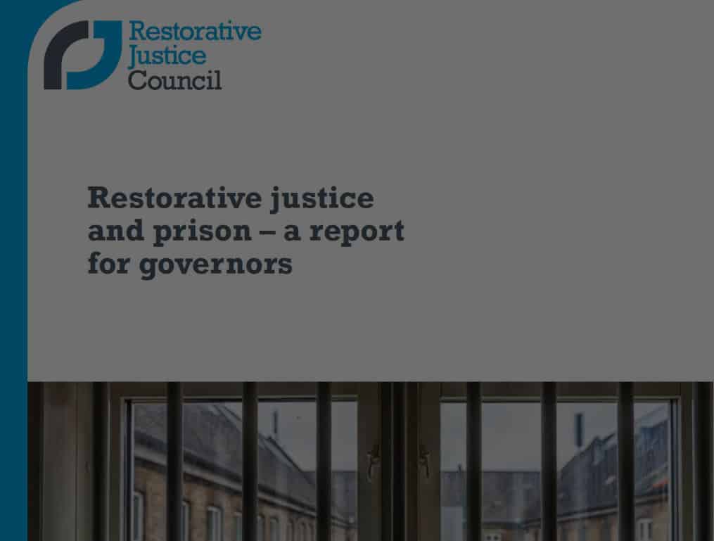 Restorative Justice and Prison - United Kingdom RJ Council Report
